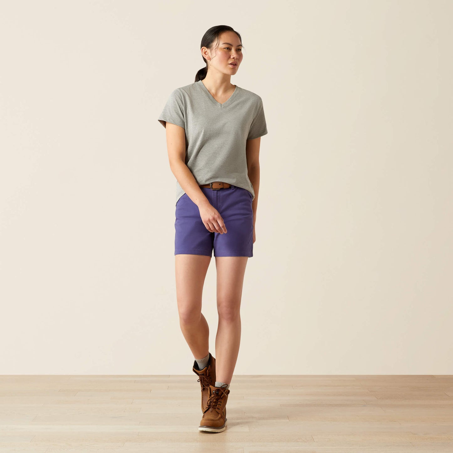 Ariat Rebar Cotton Strong Standard V-Neck T-Shirt