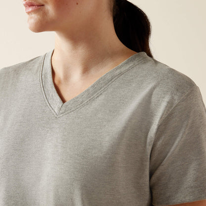 Ariat Rebar Cotton Strong Standard V-Neck T-Shirt