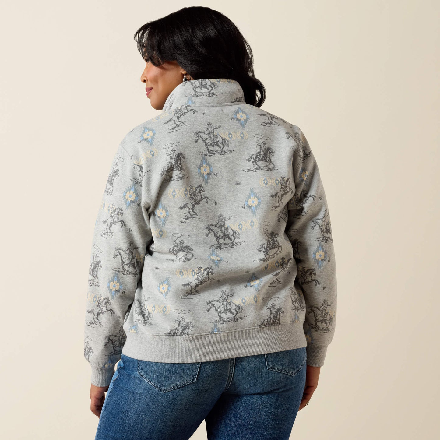 Ariat Sapphire 1/2 Zip Sweatshirt