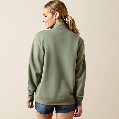 Ariat Foundation Logo 1/2 Zip Sweatshirt