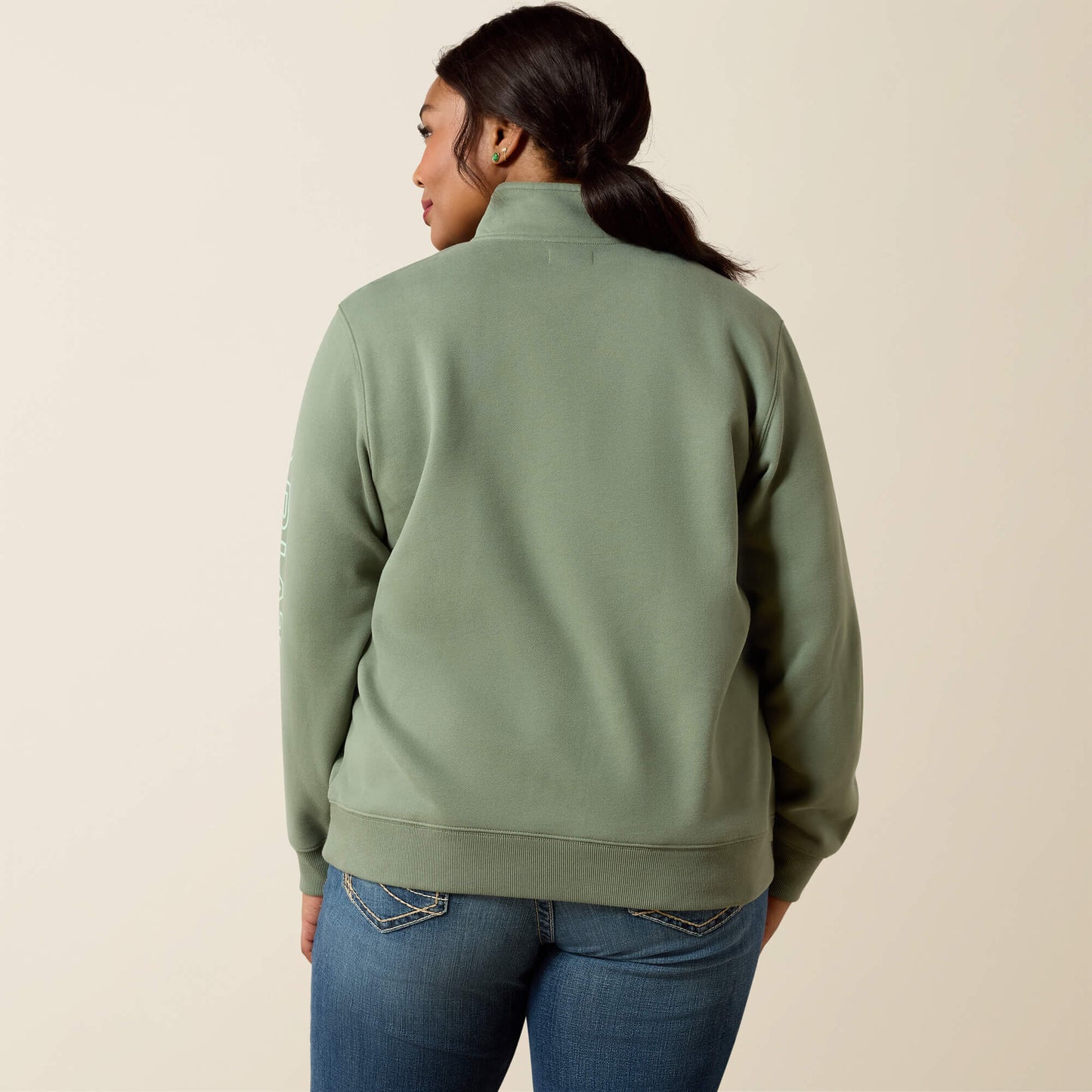 Ariat Foundation Logo 1/2 Zip Sweatshirt
