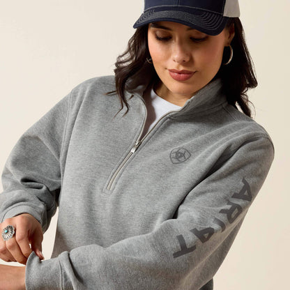 Ariat Foundation Logo 1/2 Zip Sweatshirt