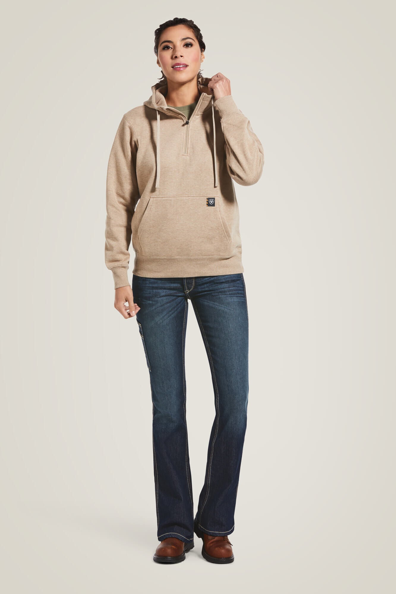 Ariat Rebar Skill Set 1/2 Zip Hoodie