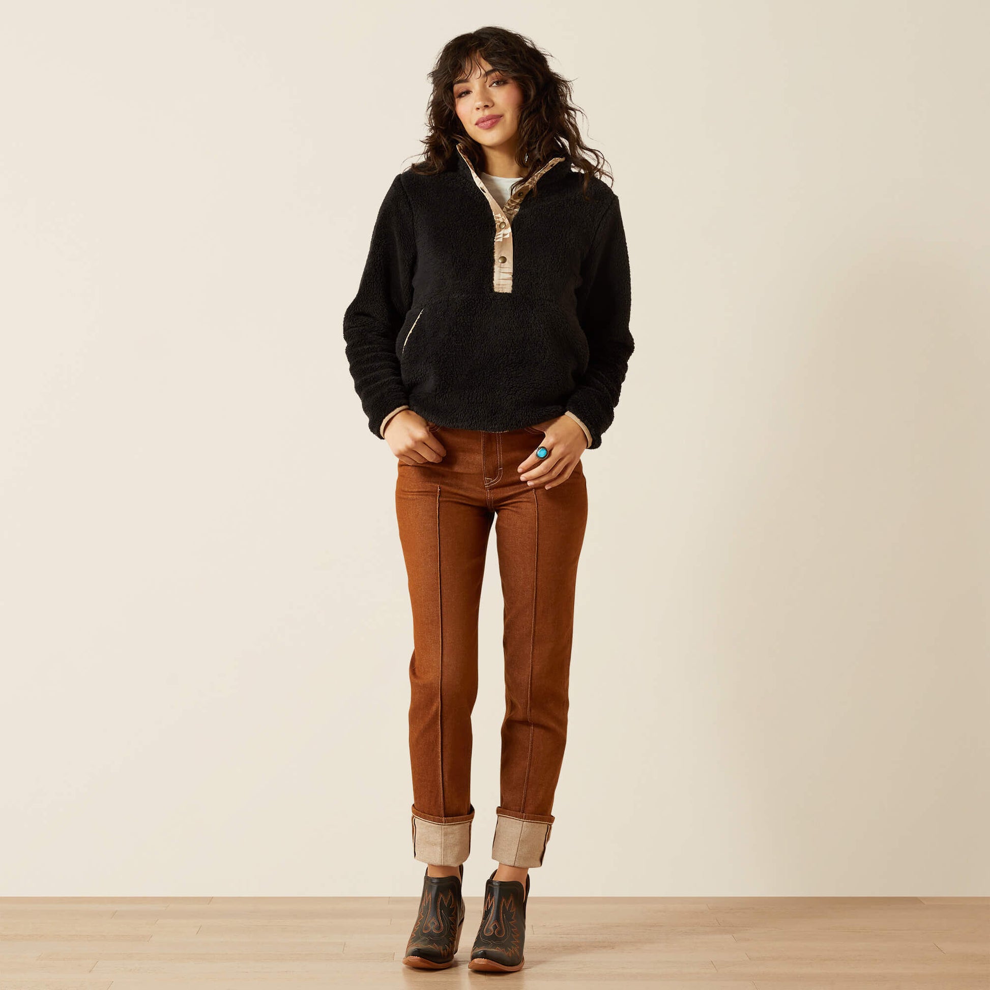 Ariat Berber Snap Front Sweatshirt