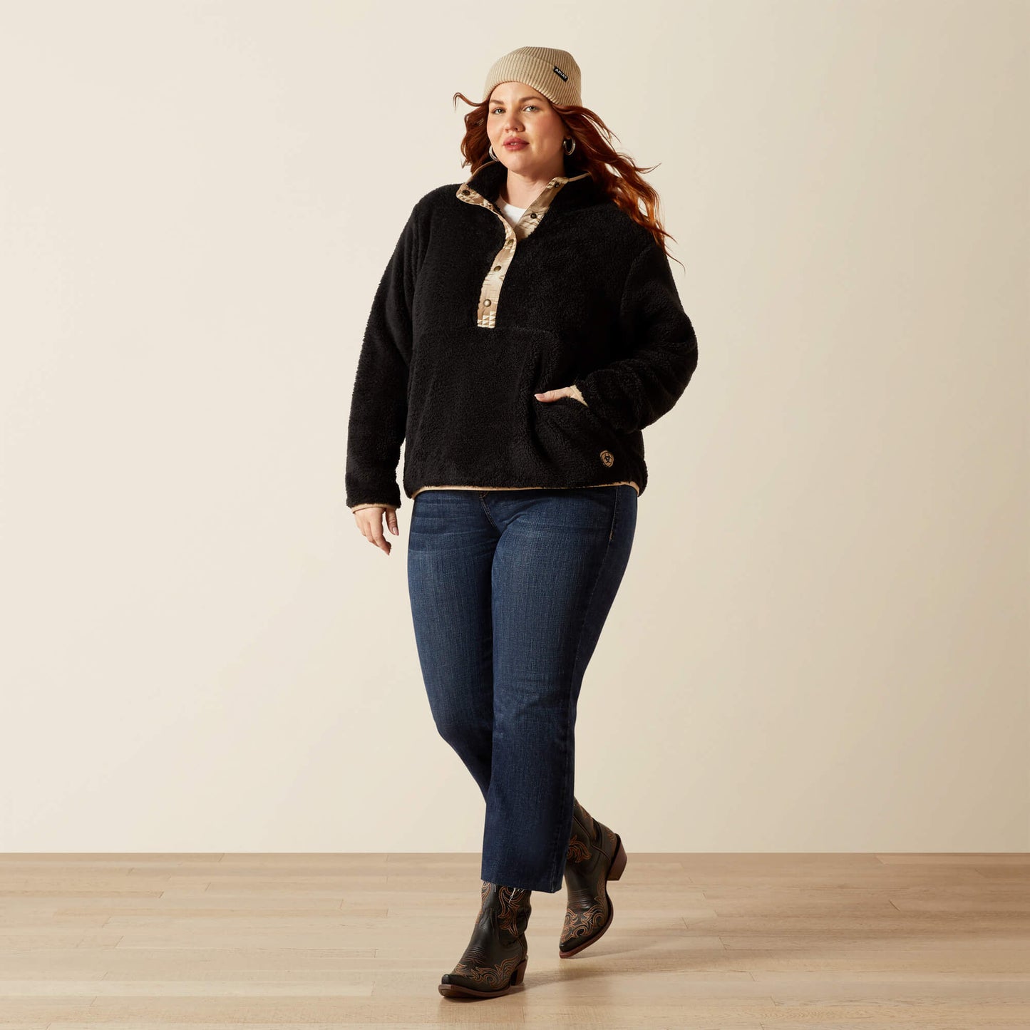 Ariat Berber Snap Front Sweatshirt