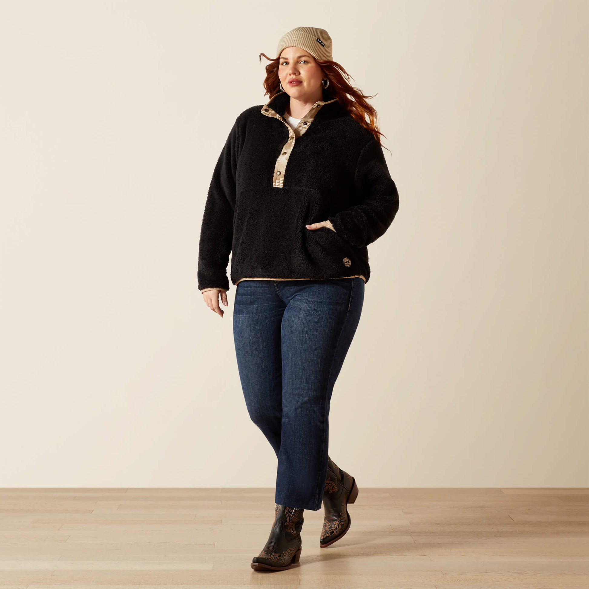 Ariat Berber Snap Front Sweatshirt