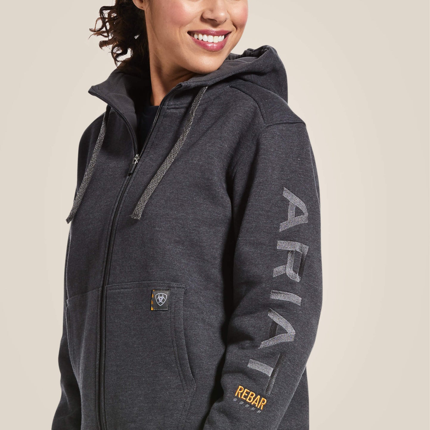 Ariat Rebar All-Weather Full Zip Hoodie