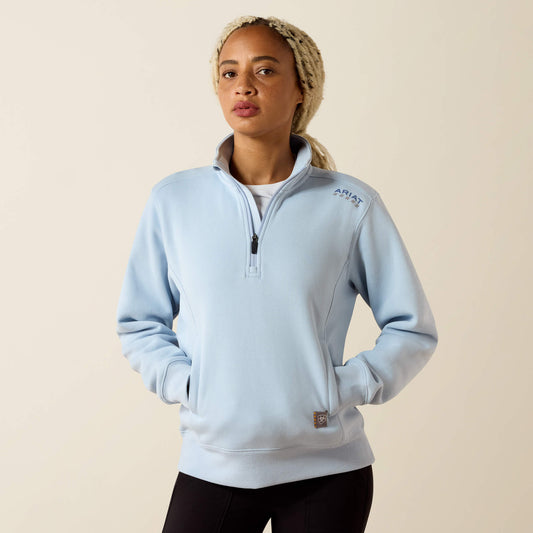 Ariat Rebar Lightweight Mock 1/2 Zip Sweatshirt