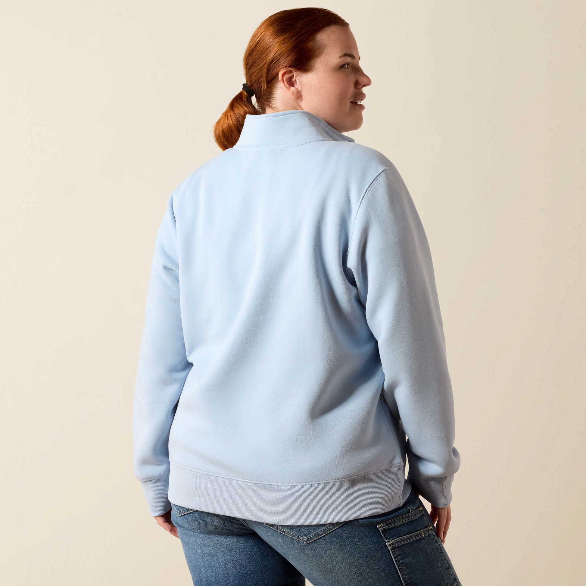 Ariat Rebar Lightweight Mock 1/2 Zip Sweatshirt