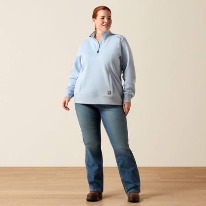 Ariat Rebar Lightweight Mock 1/2 Zip Sweatshirt