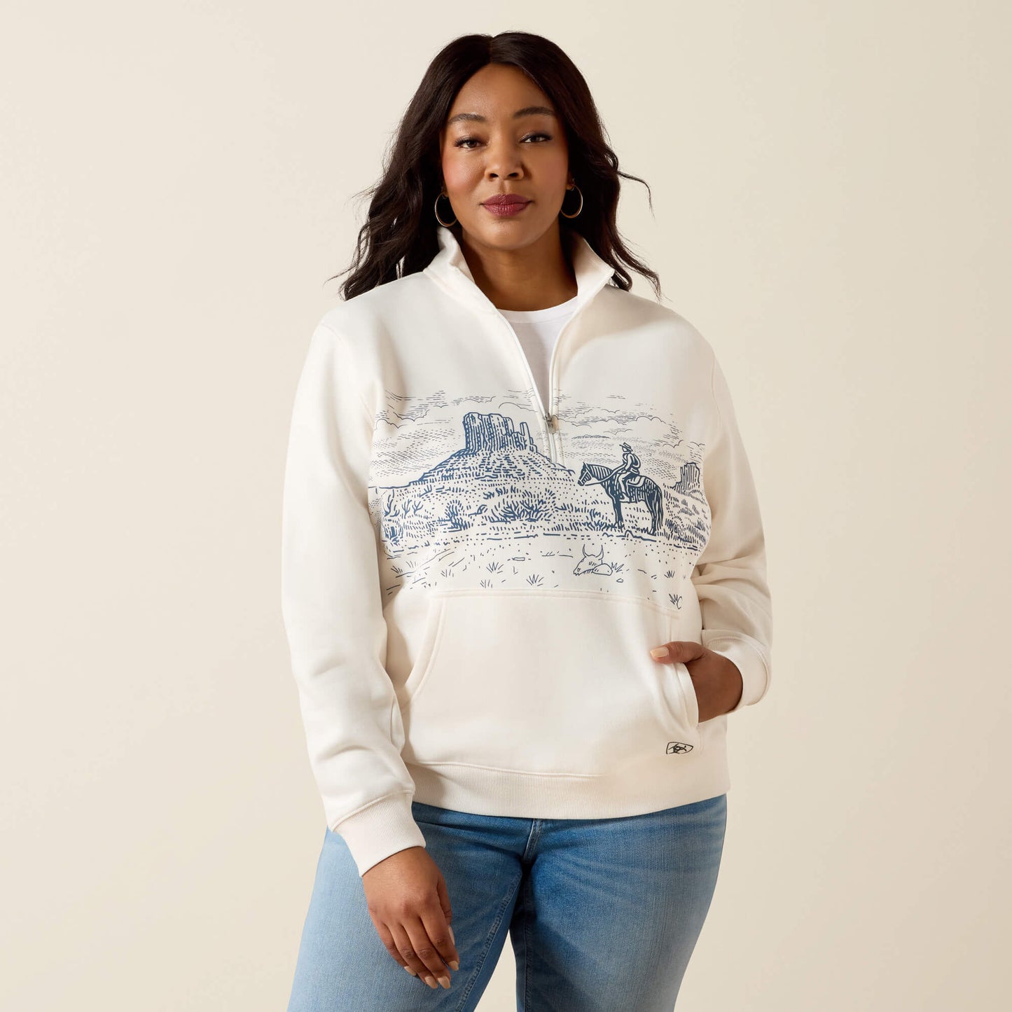 Ariat Traveler 1/2 Zip Sweatshirt