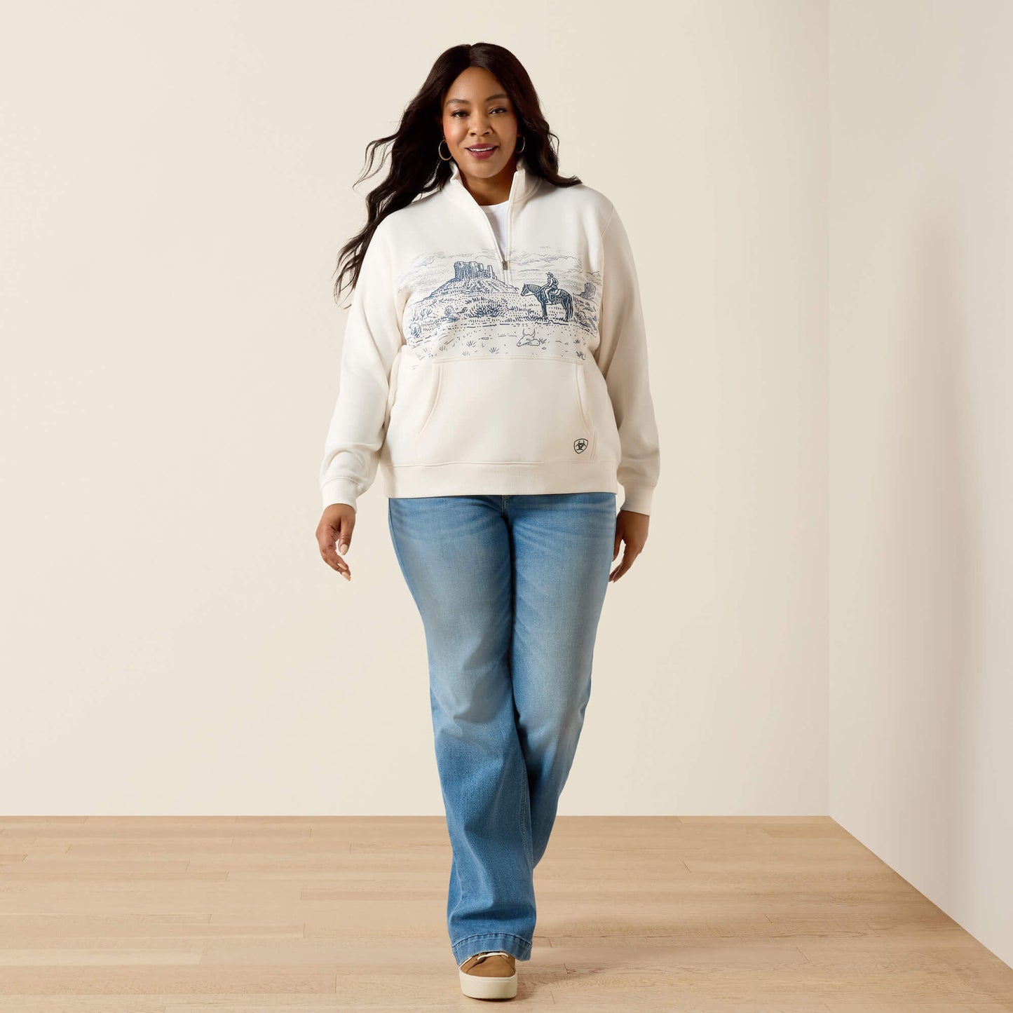 Ariat Traveler 1/2 Zip Sweatshirt