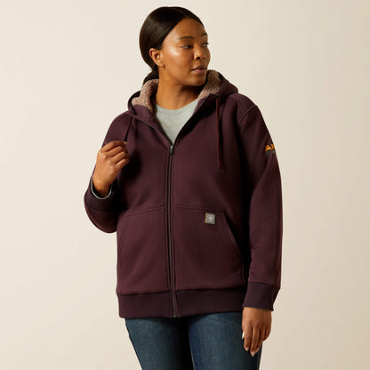 Ariat Rebar All-Weather Sherpa Full Zip Hoodie