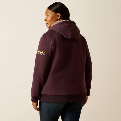 Ariat Rebar All-Weather Sherpa Full Zip Hoodie
