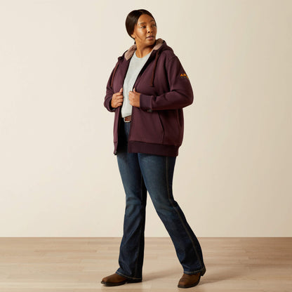Ariat Rebar All-Weather Sherpa Full Zip Hoodie
