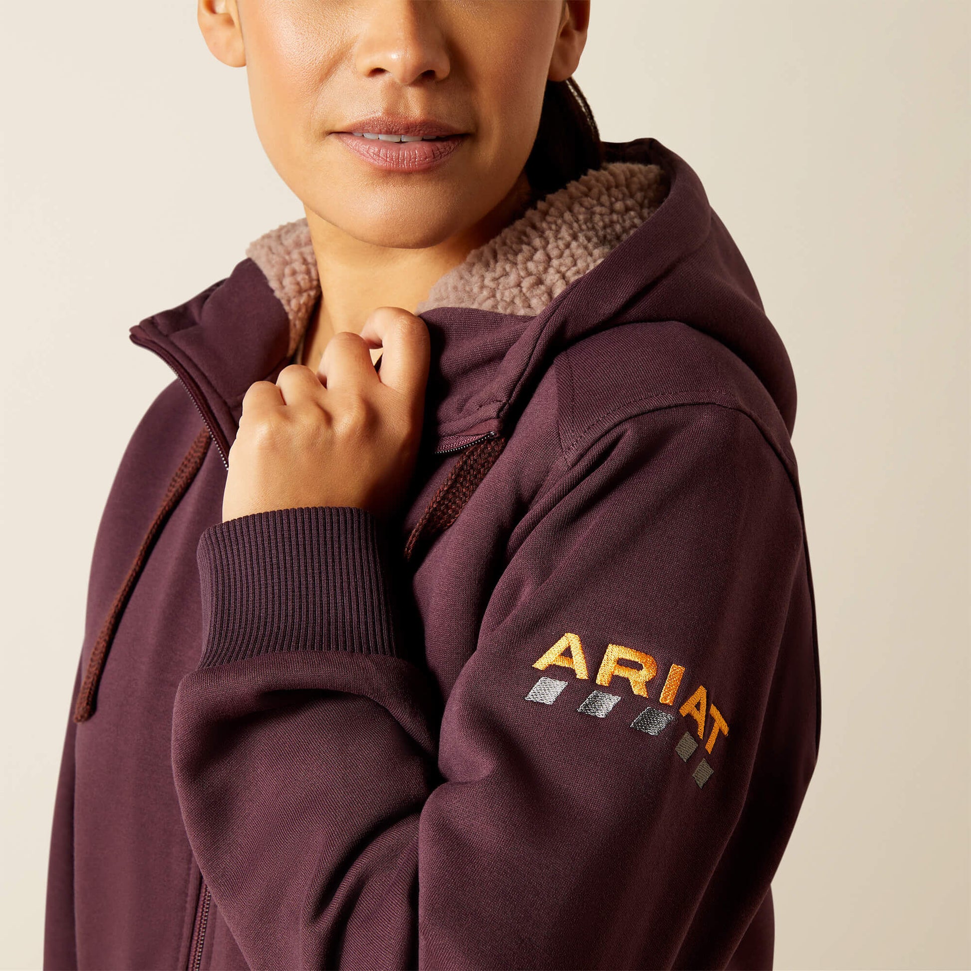 Ariat Rebar All-Weather Sherpa Full Zip Hoodie