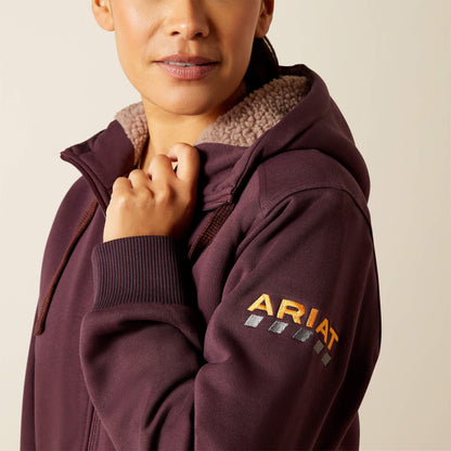 Ariat Rebar All-Weather Sherpa Full Zip Hoodie