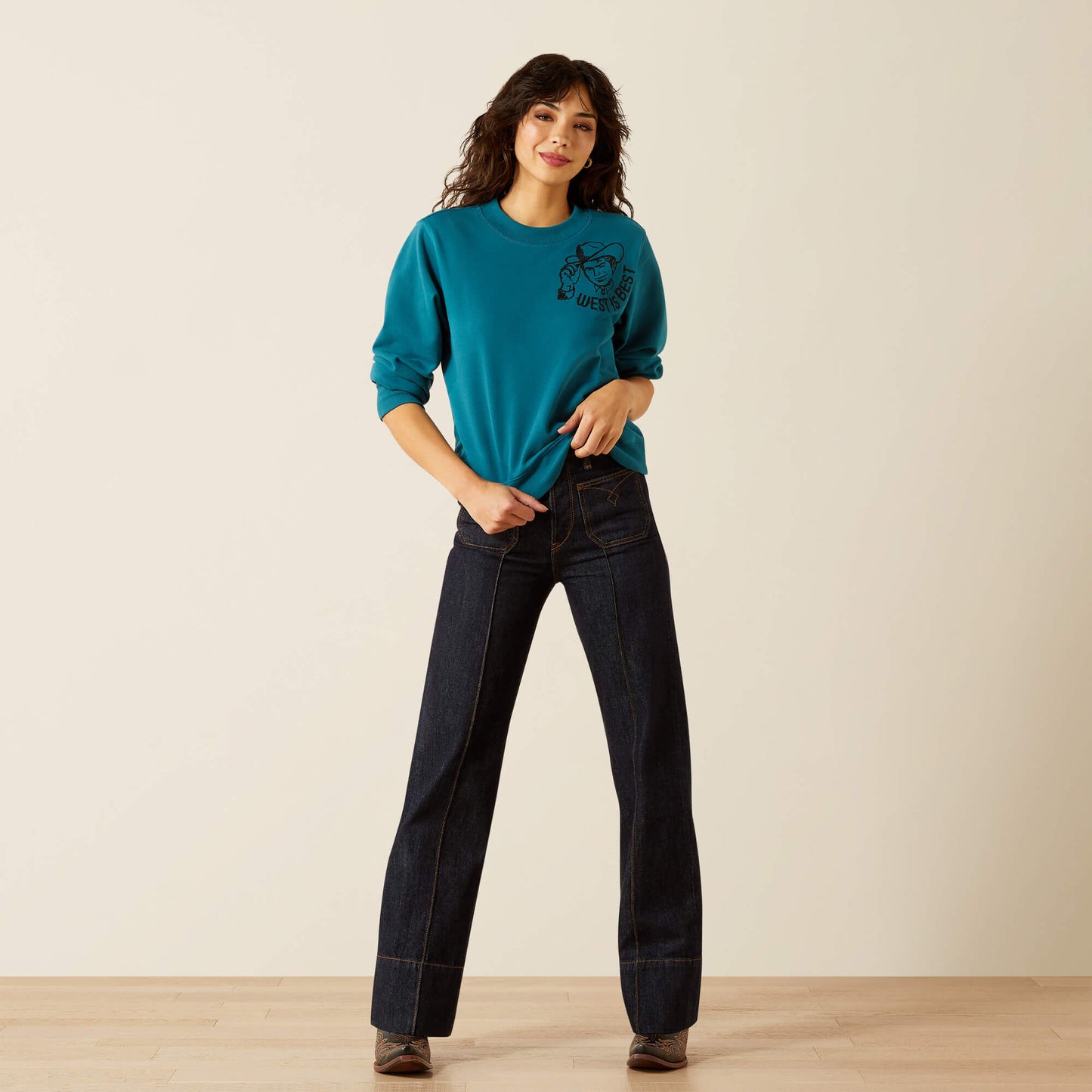 Ariat Essential Sendero West is Best Sweatshirt