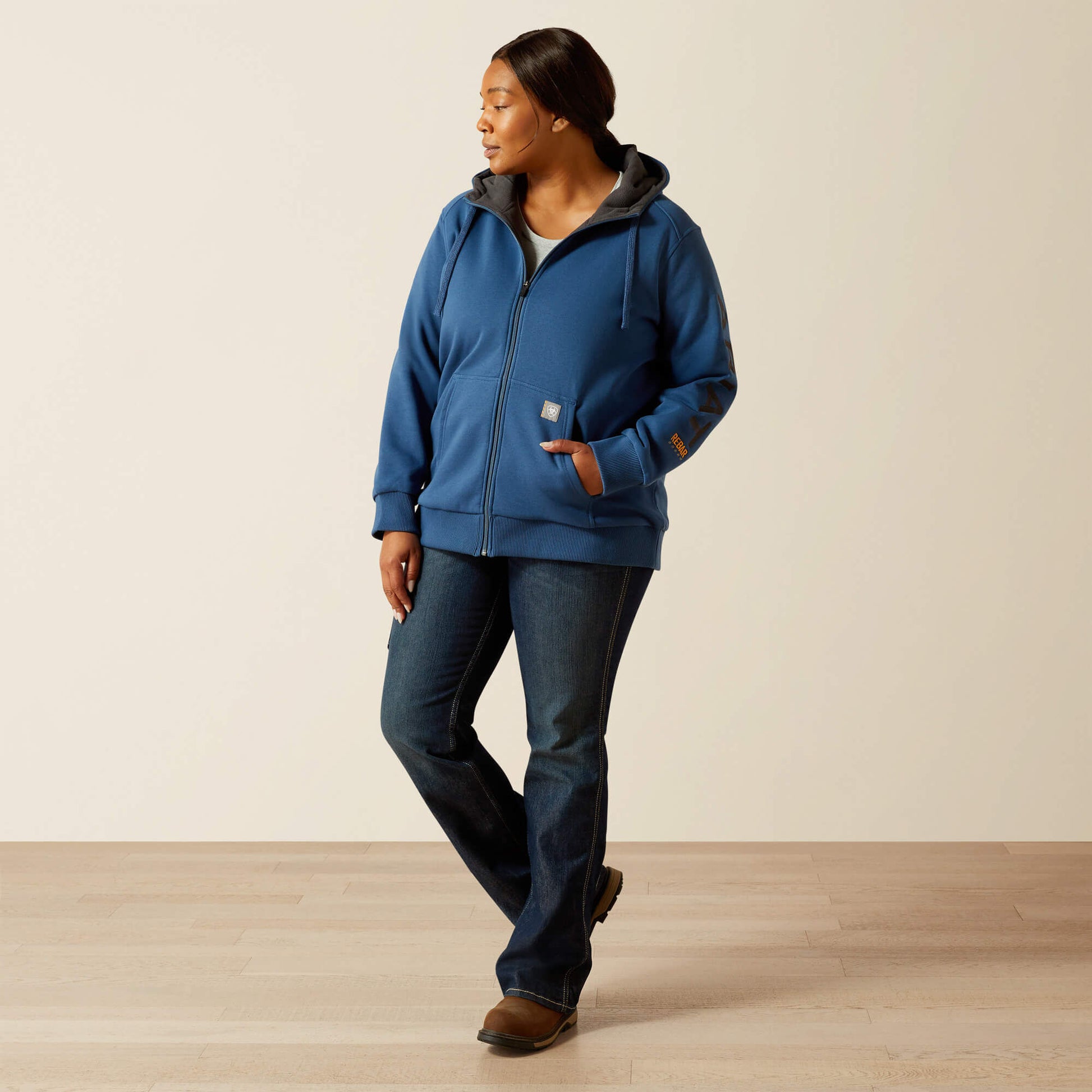 Ariat Rebar All-Weather Full Zip Hoodie