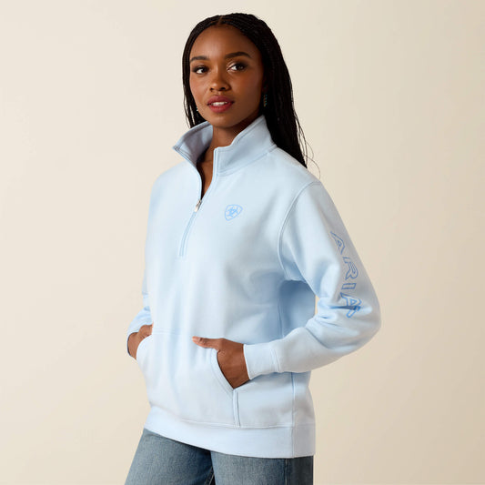 Ariat Foundation Logo 1/2 Zip Sweatshirt