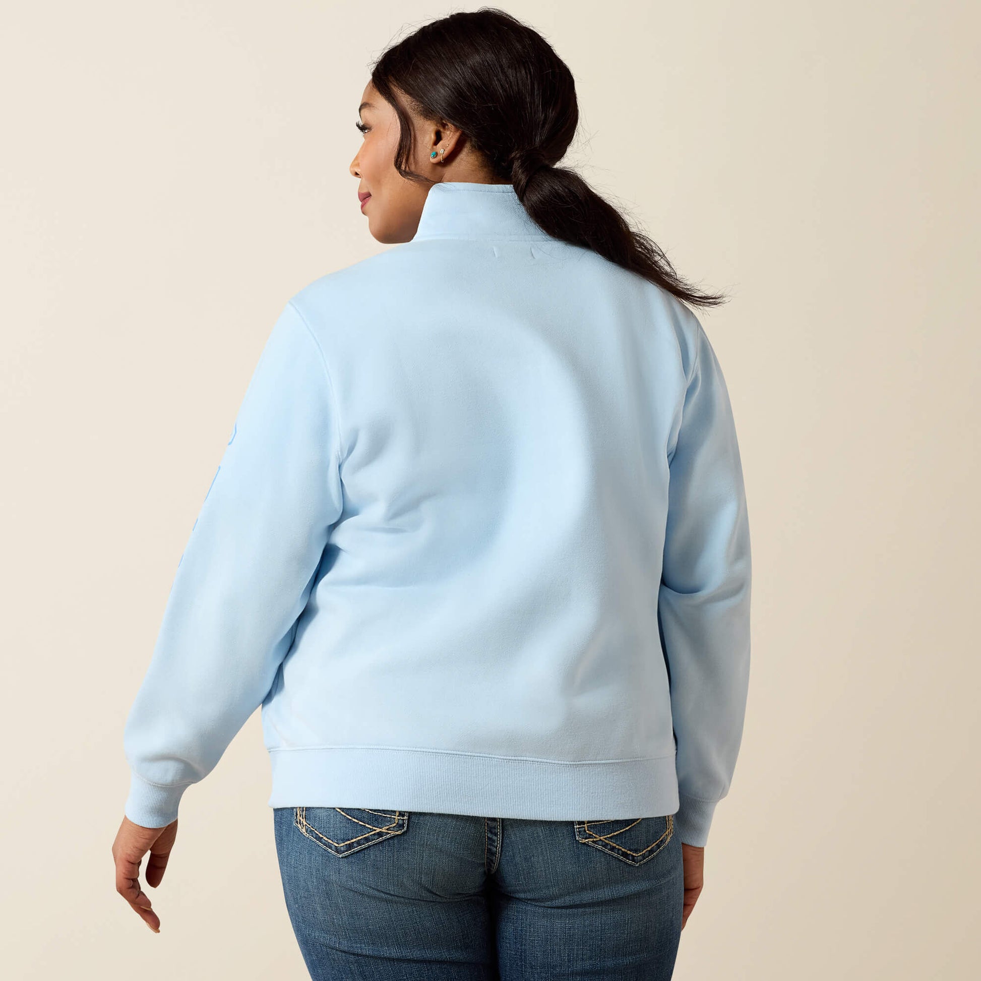 Ariat Foundation Logo 1/2 Zip Sweatshirt