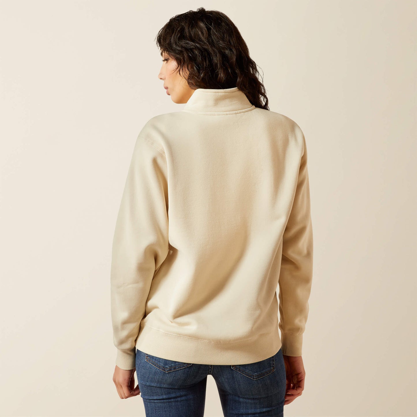 Ariat Denim and Supply 1/2 Zip Sweatshirt