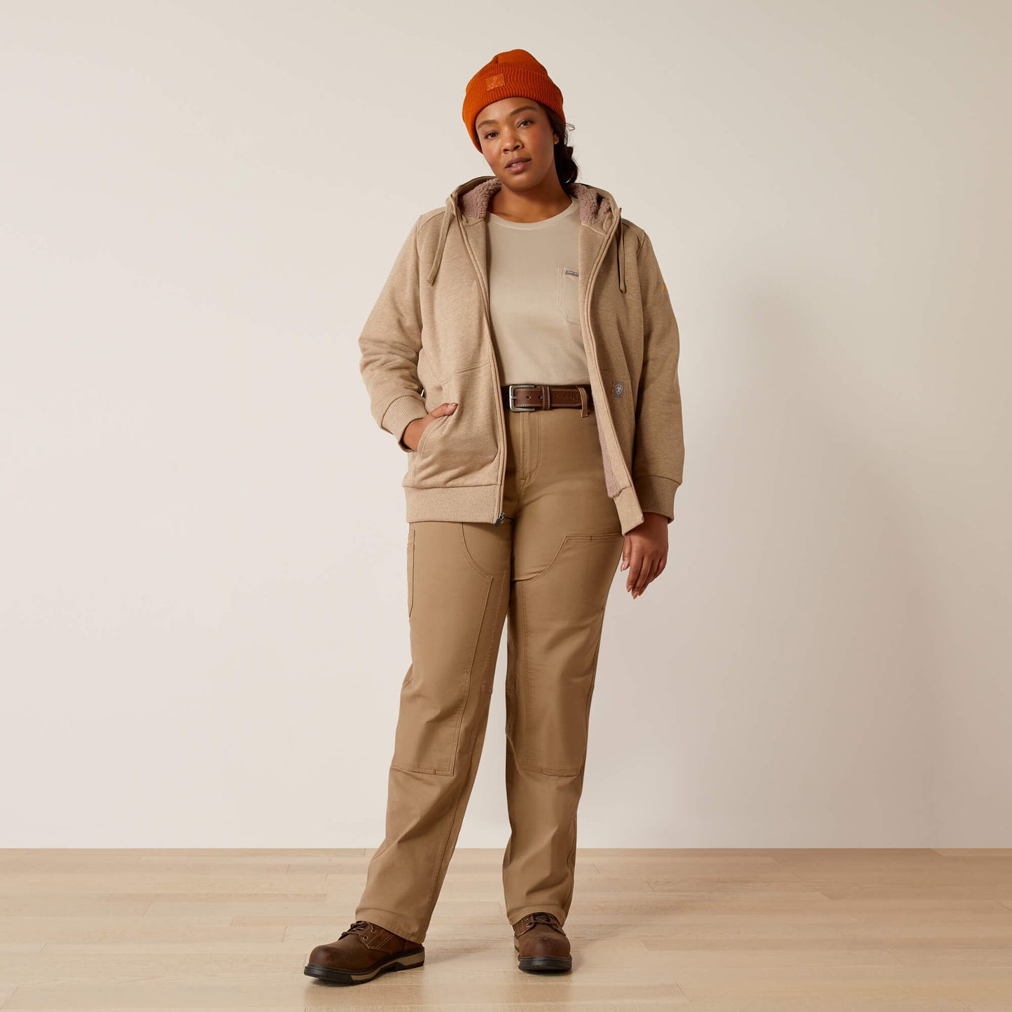 Ariat Rebar All-Weather Sherpa Full Zip Hoodie
