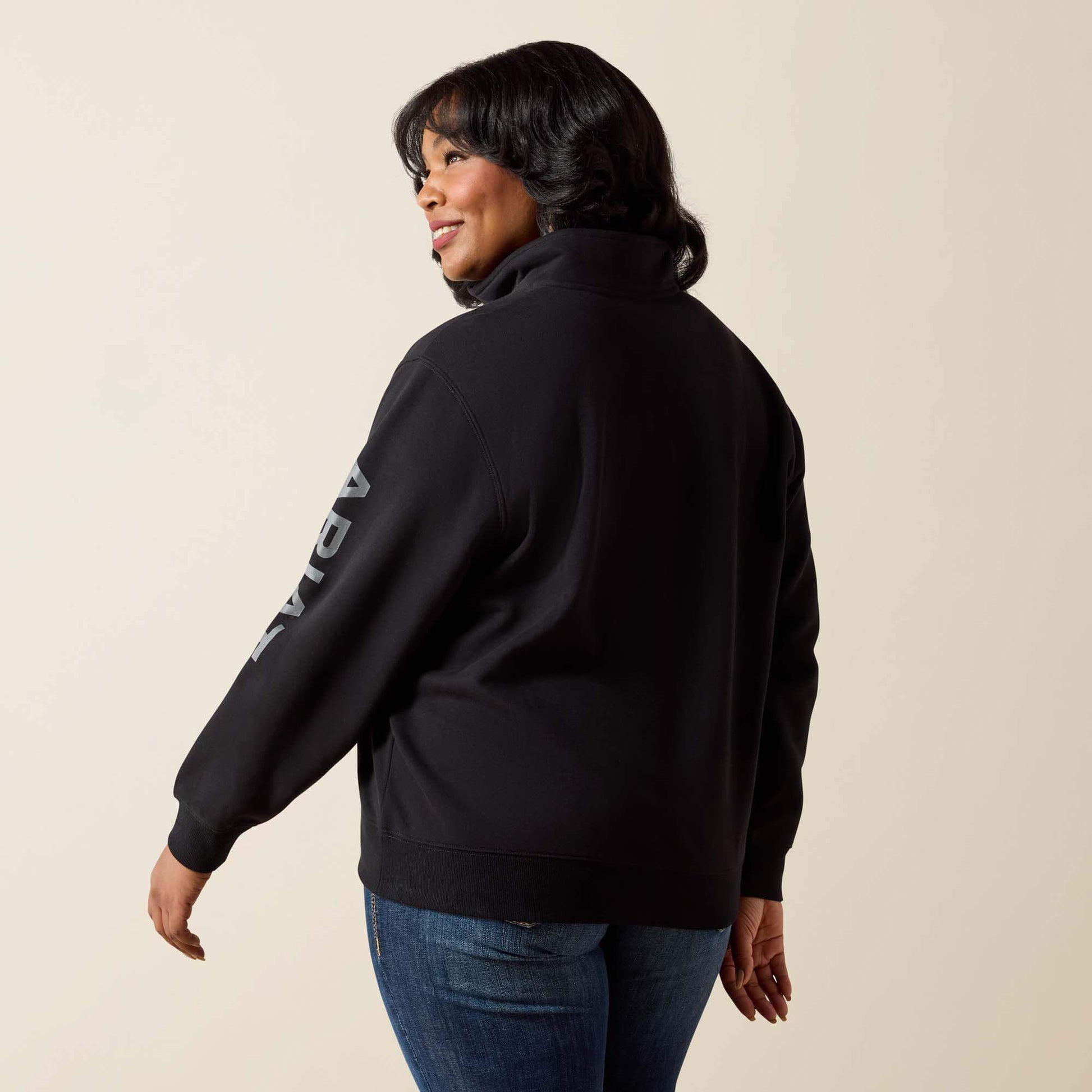 Ariat Foundation Logo 1/2 Zip Sweatshirt