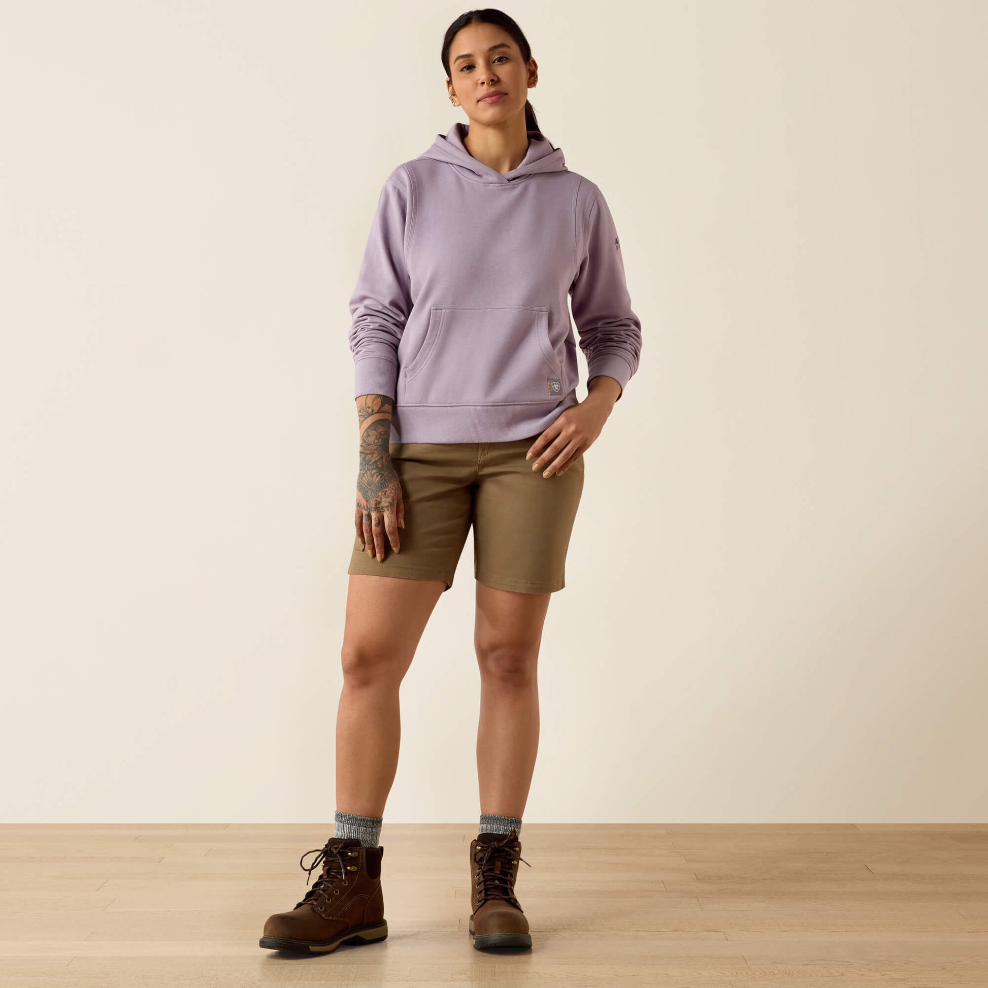 Ariat Rebar Lightweight Cropped Hoodie