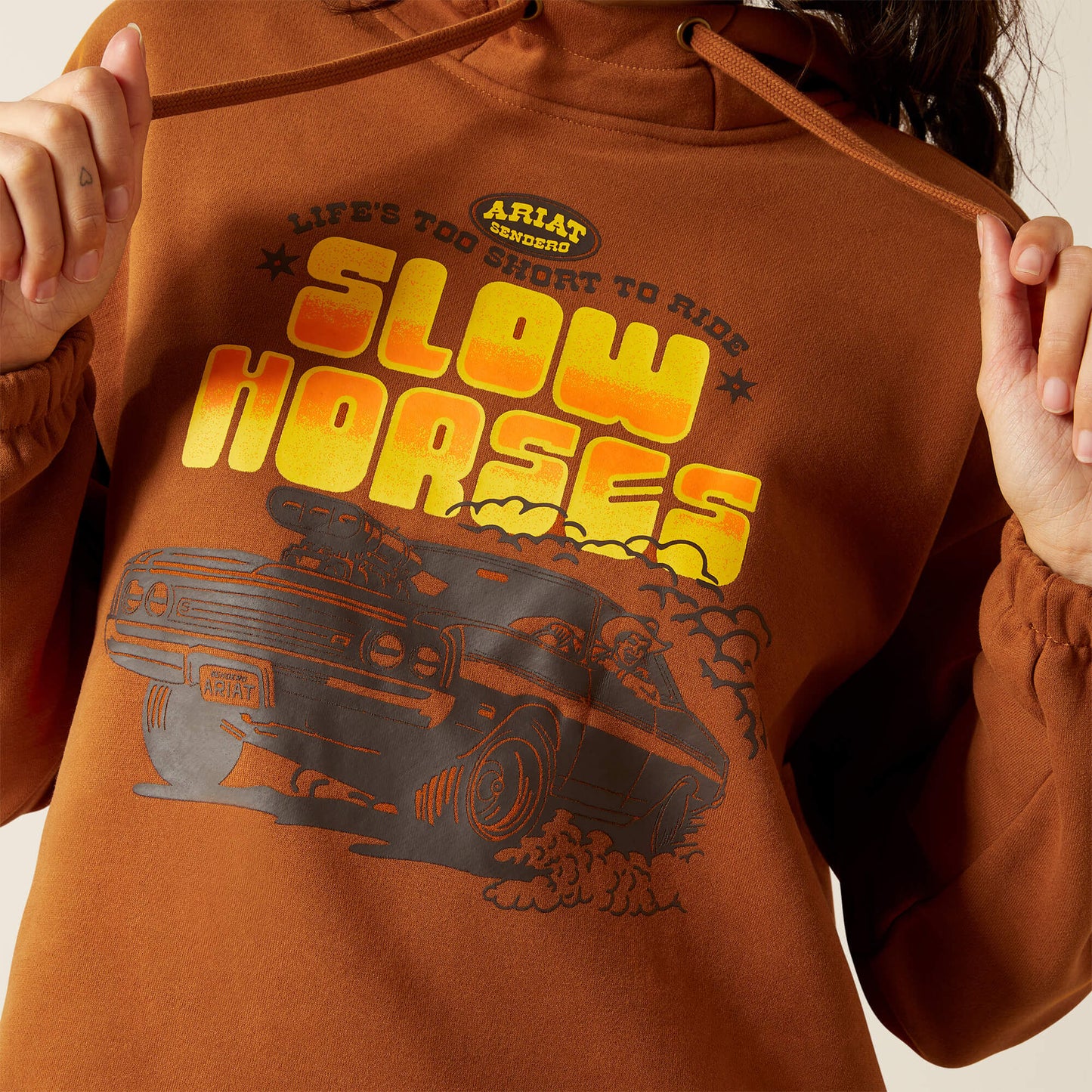 Ariat Essential Sendero Slow Horses Hoodie