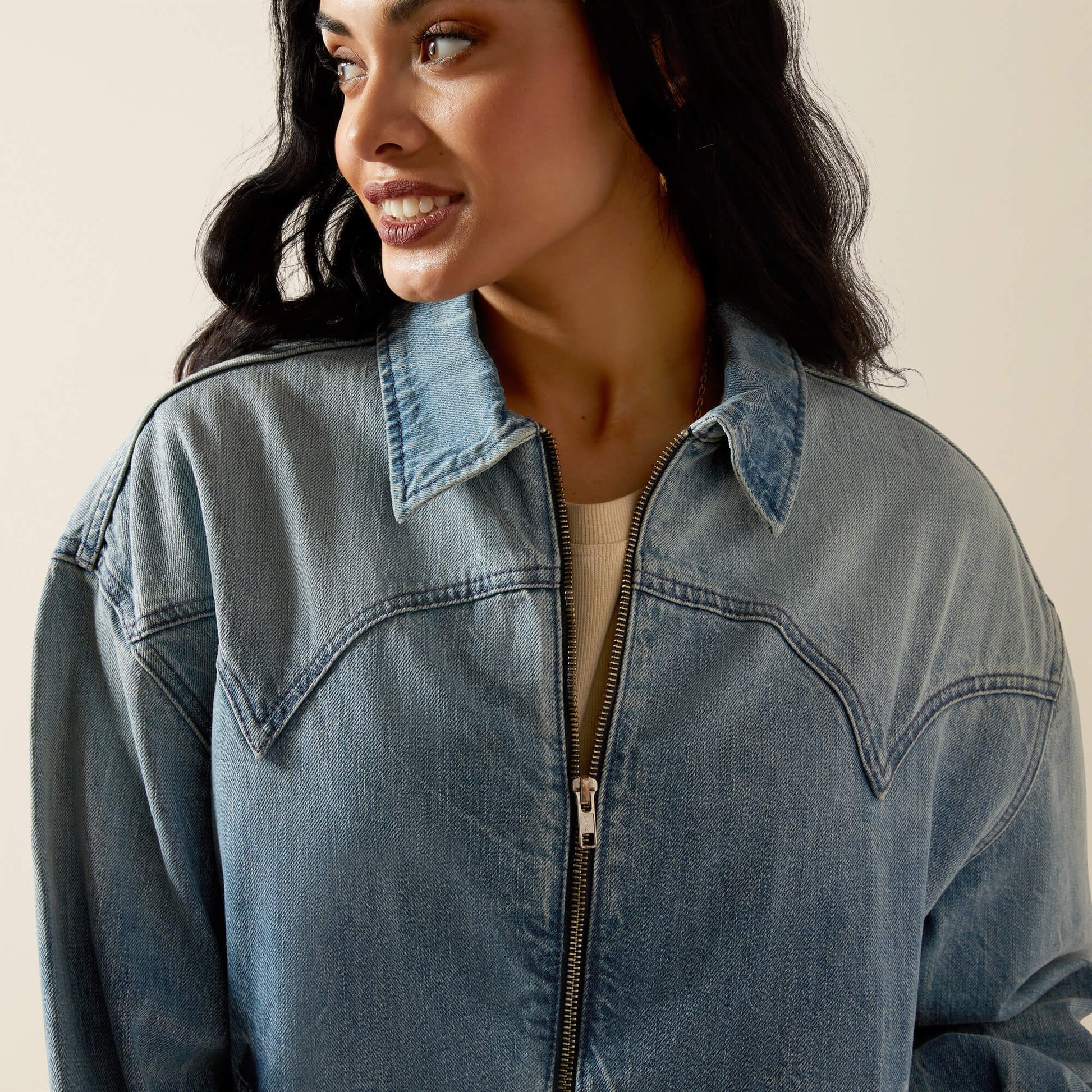 Ariat Cheyenne Denim Bomber Jacket