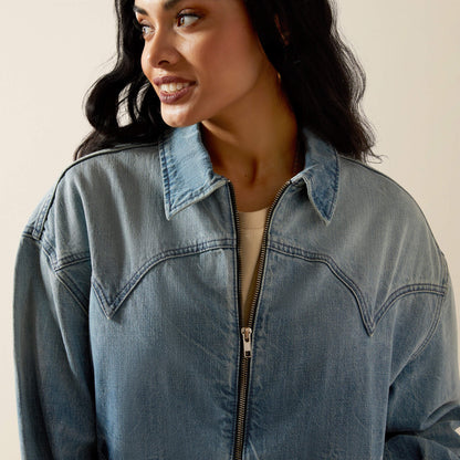 Ariat Cheyenne Denim Bomber Jacket