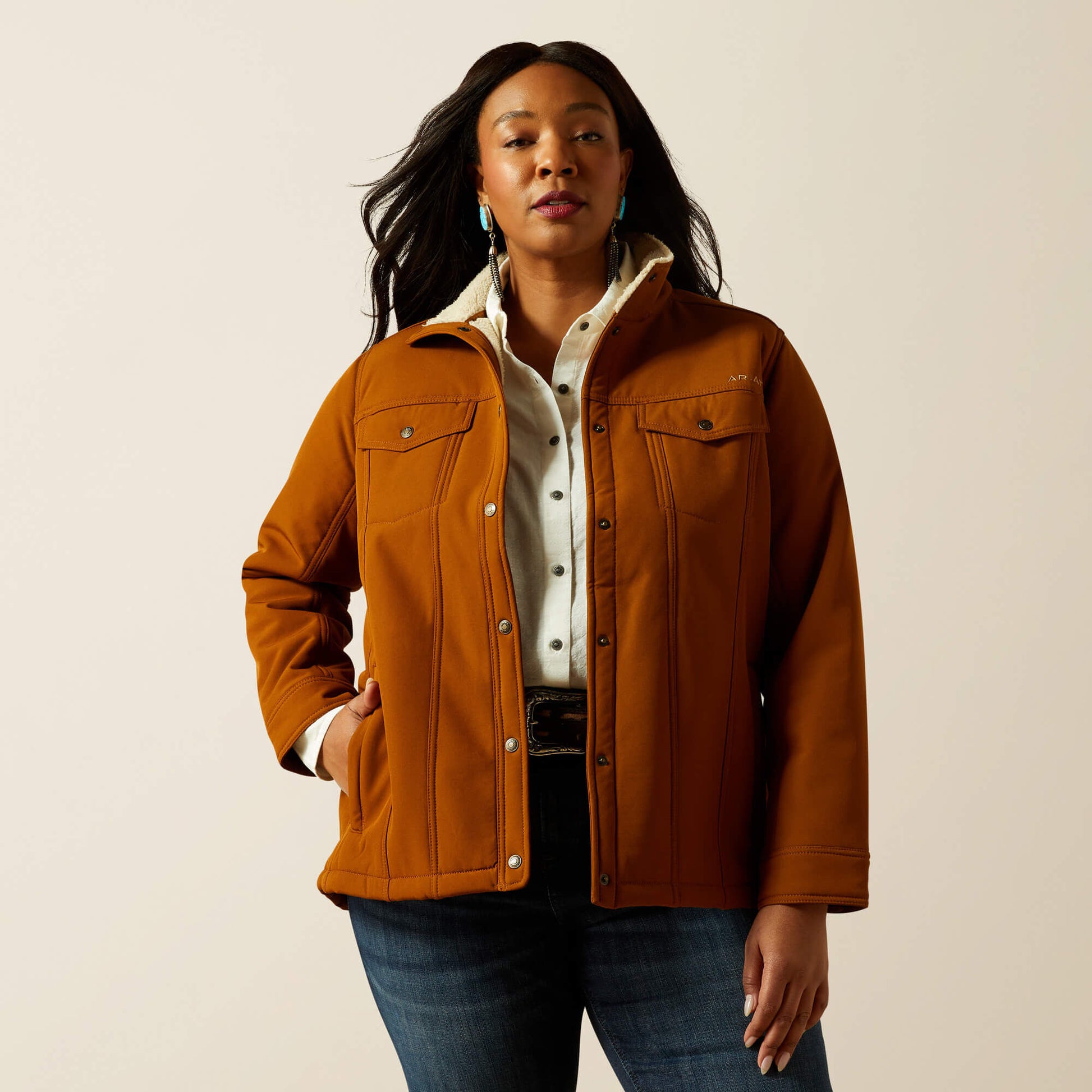 Ariat Berber Back Softshell Jacket