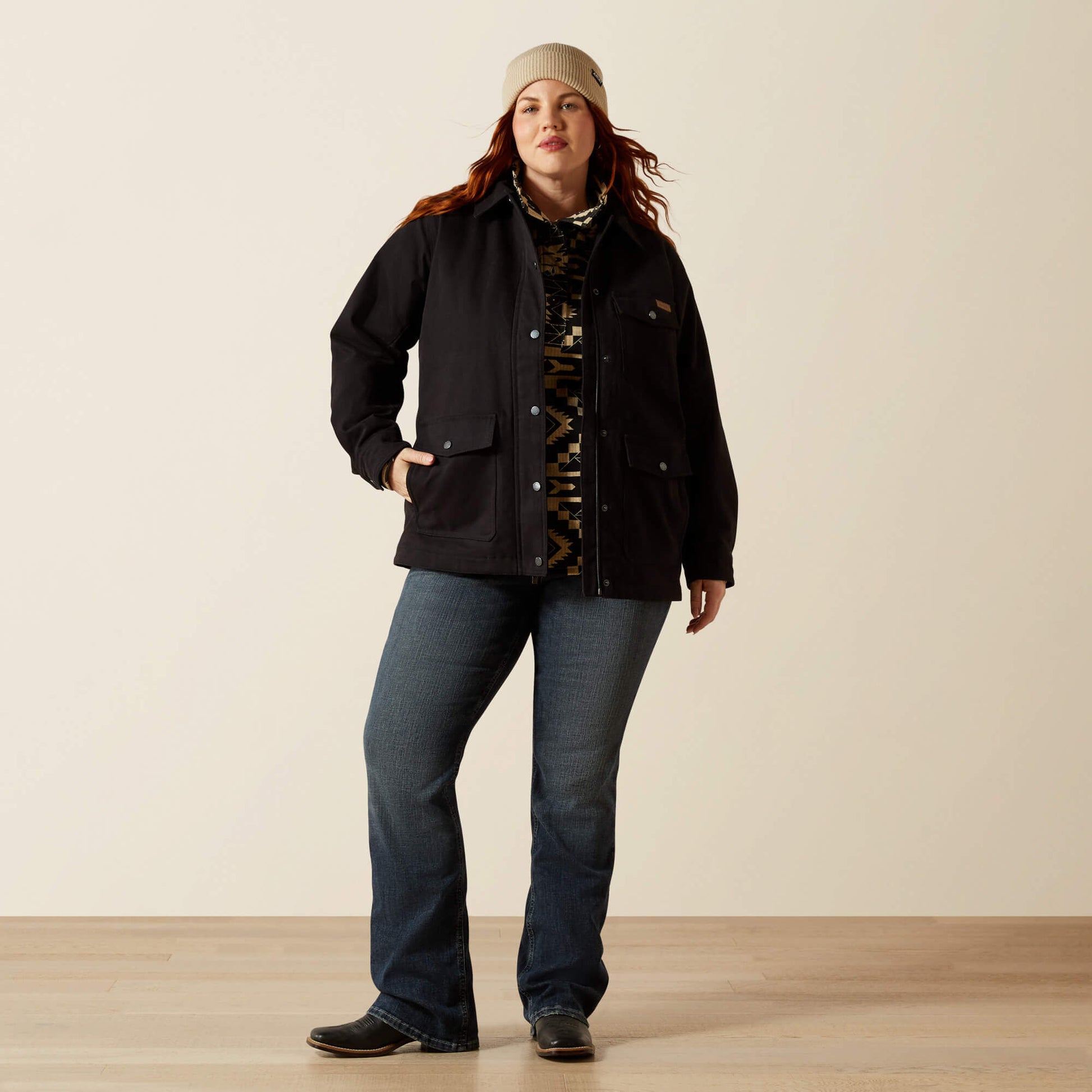 Ariat Western Canvas Chore Jacket