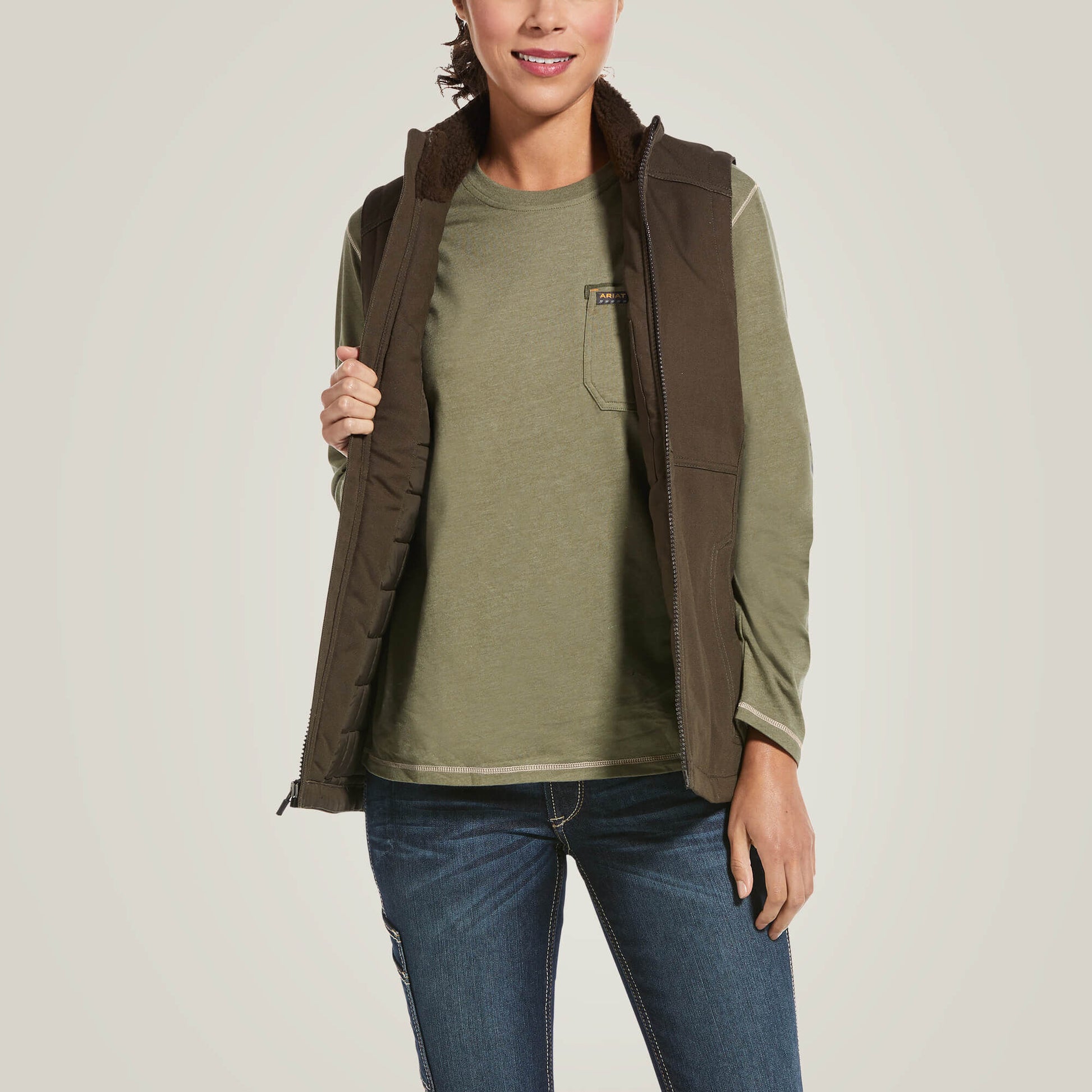 Ariat Rebar DuraCanvas Insulated Vest