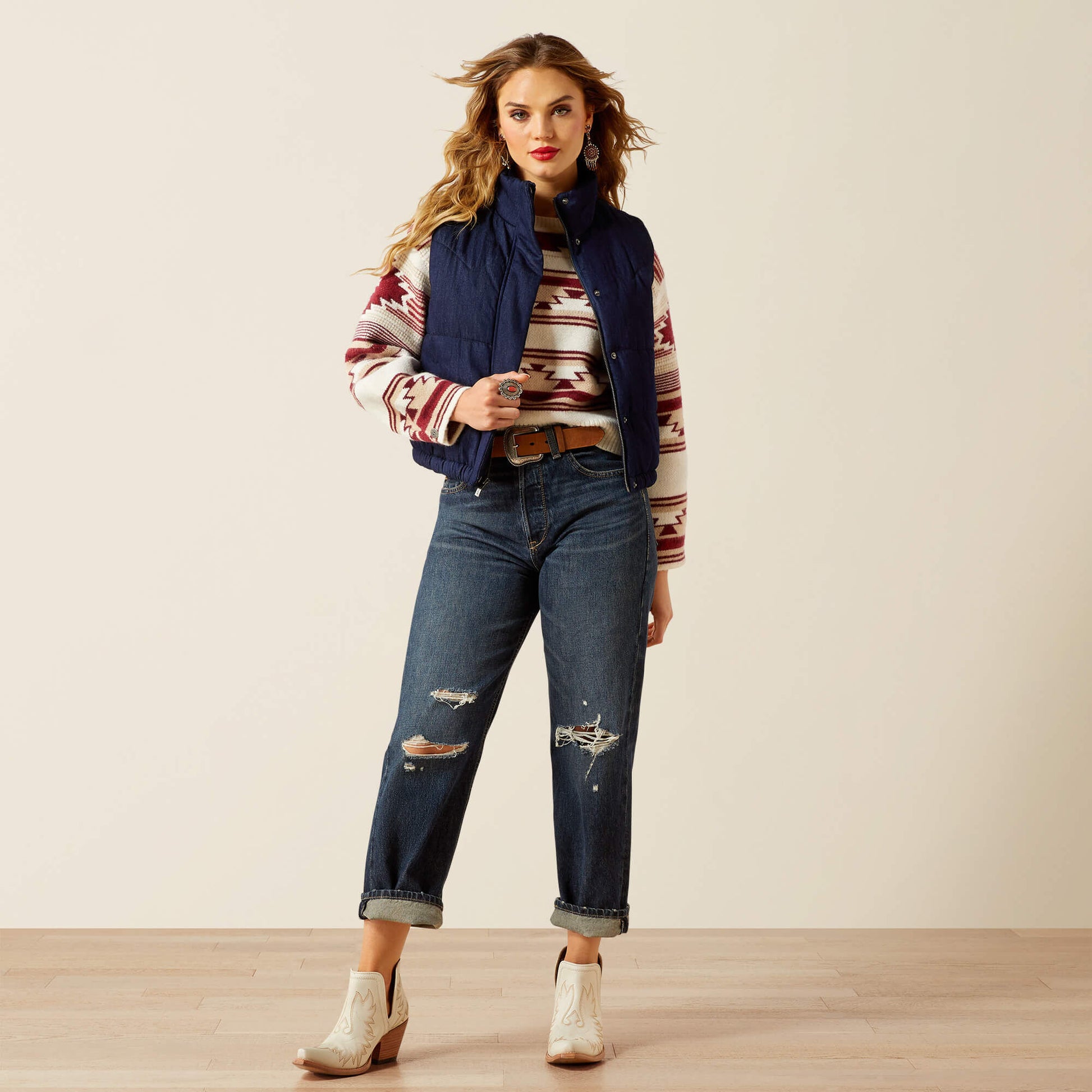 Ariat Western Swirls Vest