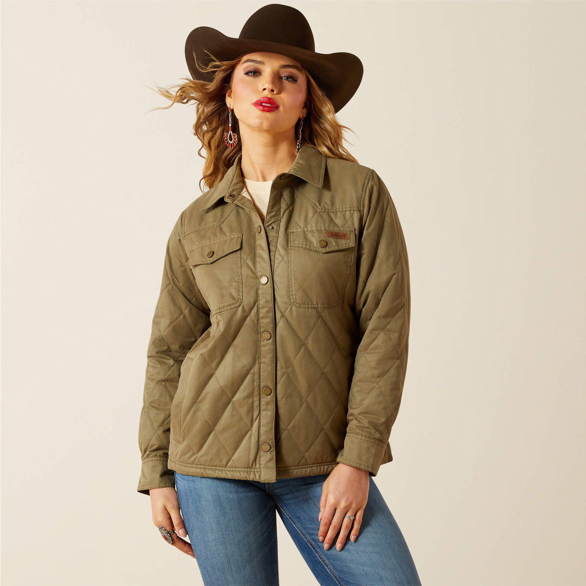Ariat Grizzly Quilted Barn Jacket