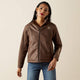 BROWN FAUX LEATHER
