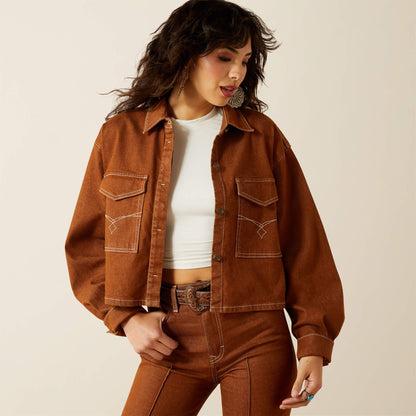 Ariat Boxy Cropped Denim Jacket