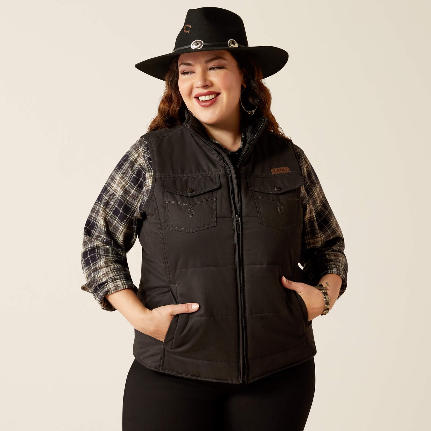 Ariat Grizzly Quilted Vest