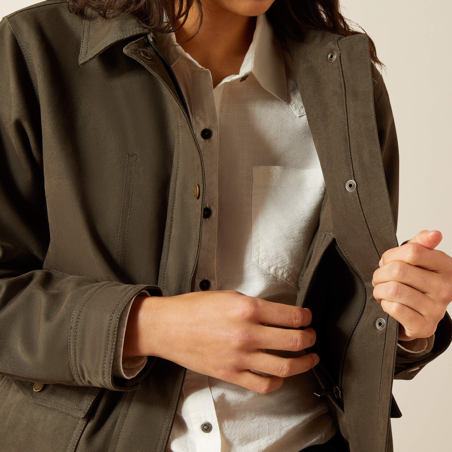 Ariat Western Canvas Chore Jacket