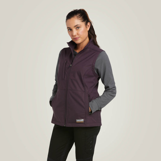 Ariat Rebar Stretch Canvas Softshell Vest