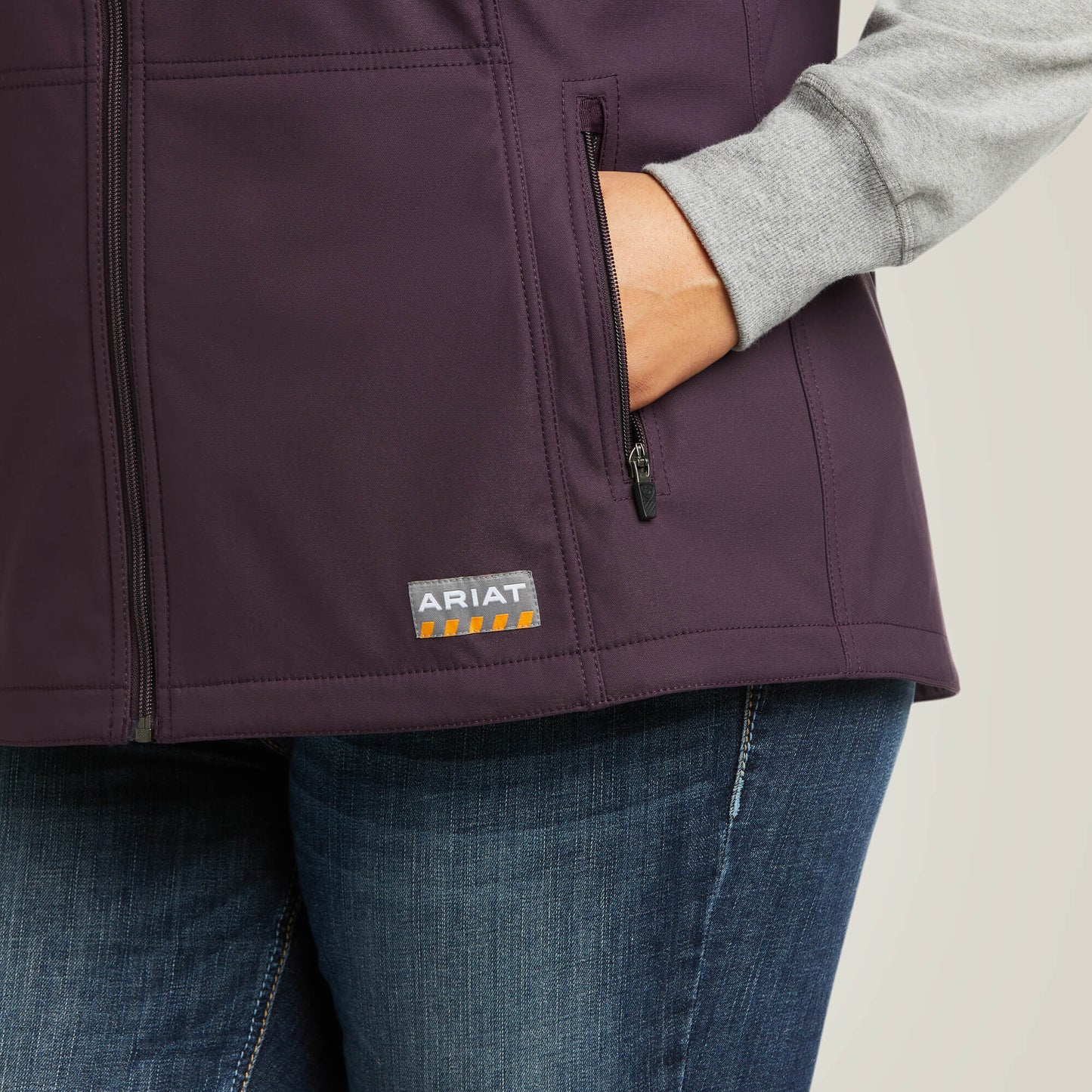 Ariat Rebar Stretch Canvas Softshell Vest