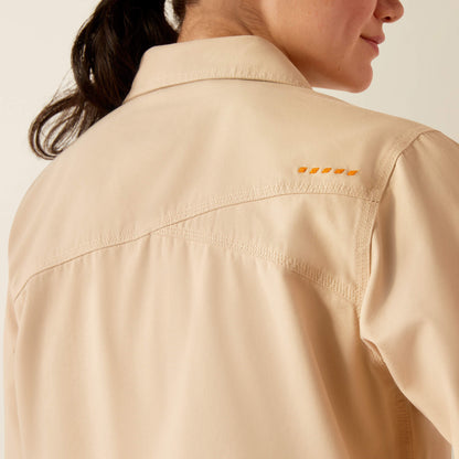 Ariat Rebar Cropped Woven Shirt Jacket