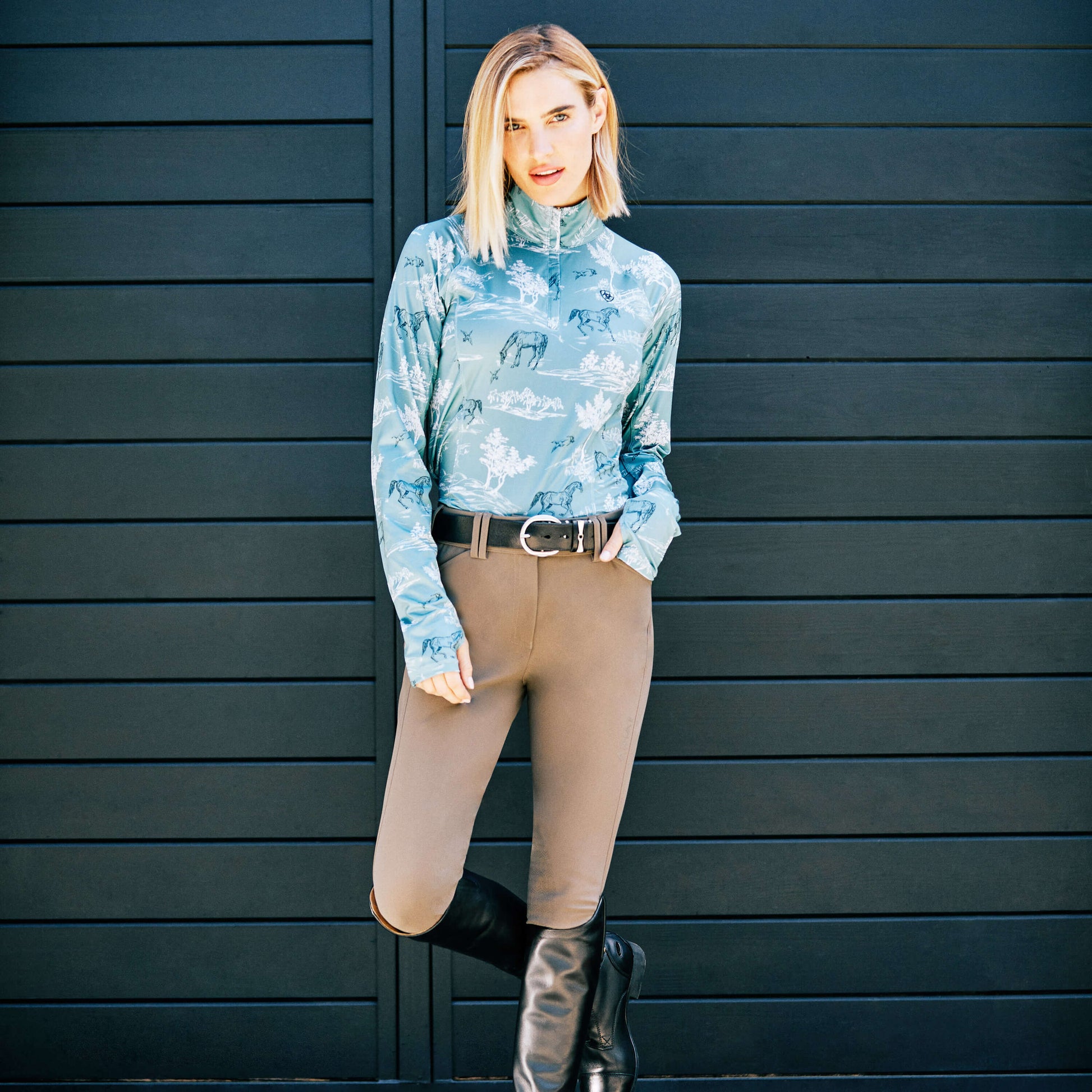 Ariat Tri Factor Grip Knee Patch Breech