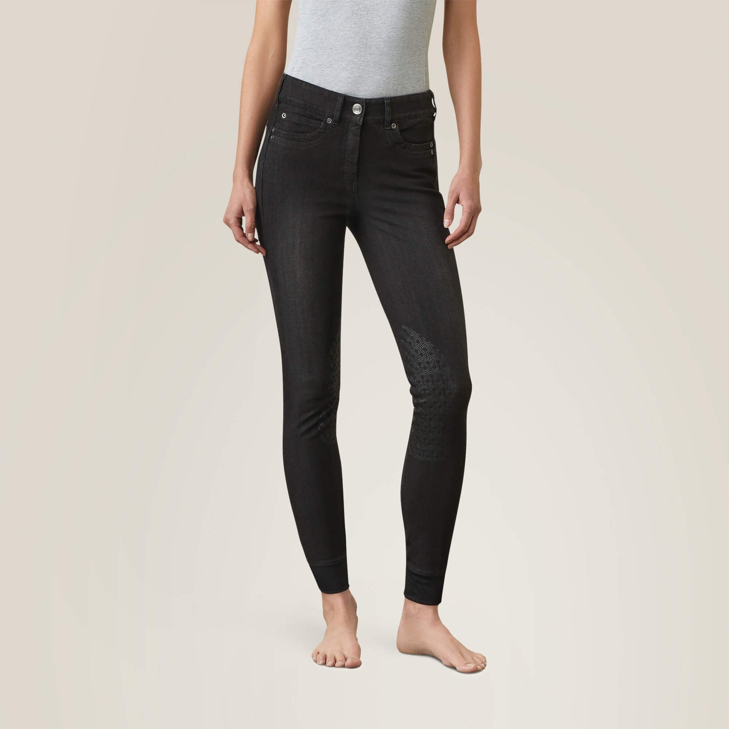 Ariat Halo B Denim Knee Patch Breech