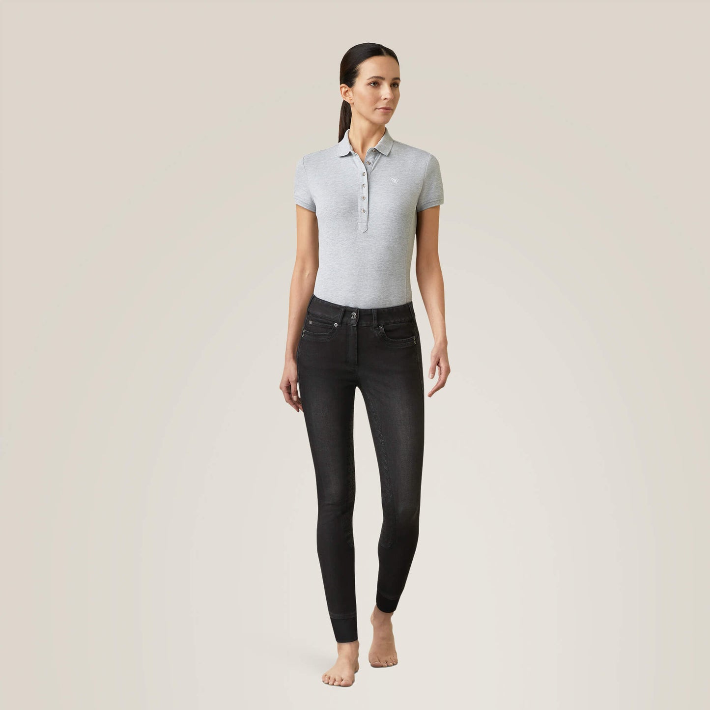Ariat Halo B Denim Full Seat Breech