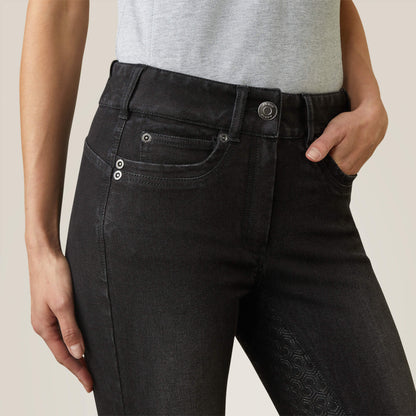 Ariat Halo B Denim Full Seat Breech