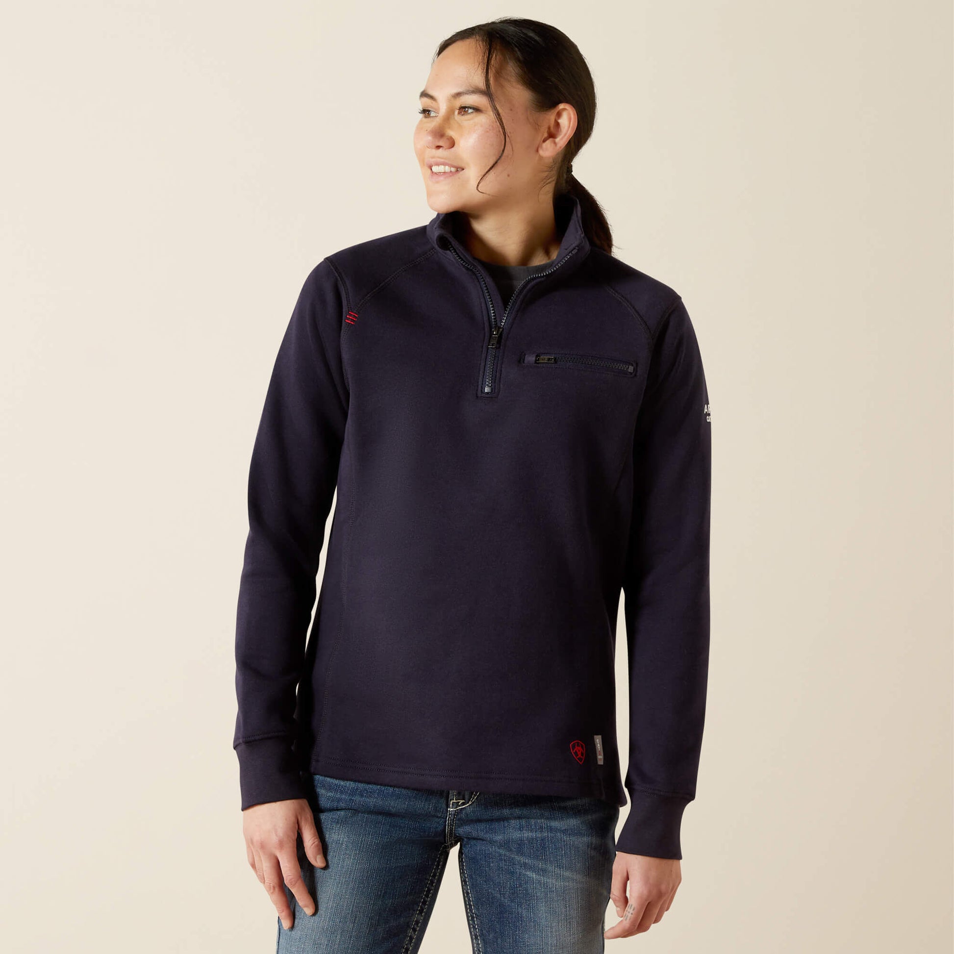 Ariat FR Rev 1/4 Zip Top