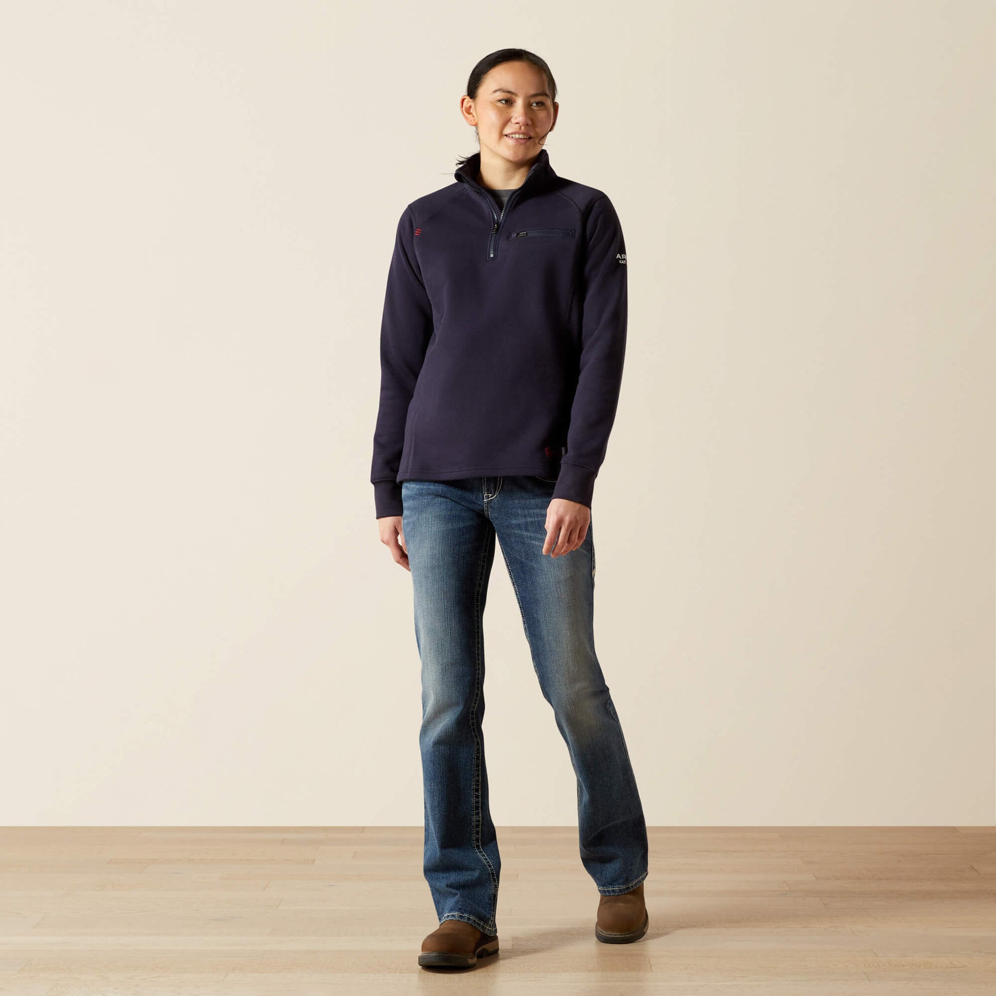 Ariat FR Rev 1/4 Zip Top